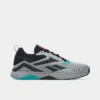 Men's Reebok Nanoflex V2 Training Shoes Core Black/Pure Grey/Classic Teal - GY6211 001