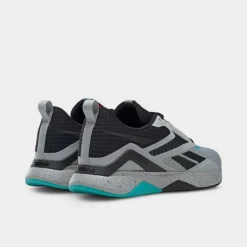 Men's Reebok Nanoflex V2 Training Shoes Core Black/Pure Grey/Classic Teal - GY6211 001 -Sports Fashion GY6211 001 P4