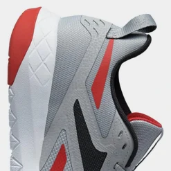 Men's Reebok Flexagon Force 4 Training Shoes Pure Grey 3/Core Black/Vector Red - GY6248 051 -Sports Fashion GY6248 051 P3