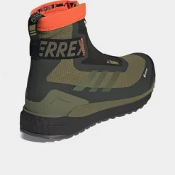 Men's Adidas Terrex Free Hiker Cold.RDY Hiking Boots Focus Olive/Pulse Olive/Impact Orange - GY6757 314 -Sports Fashion GY6757 314 P4