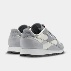 Men's Reebok Classic Leather Casual Shoes Cold Grey 5/Cold Grey 2/Chalk - GY8816 074 -Sports Fashion GY8816 074 P4