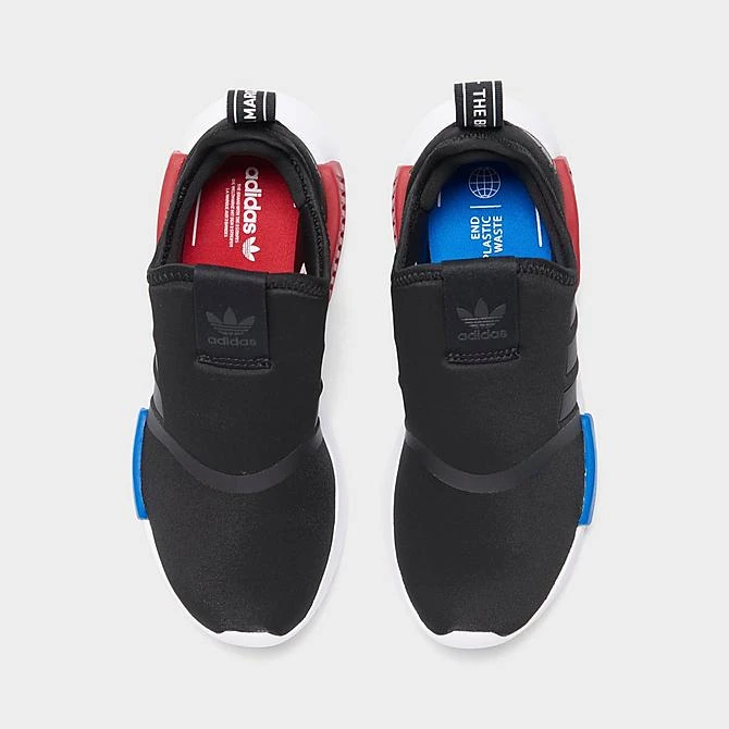 Little Kids' Adidas Originals NMD 360 Casual Shoes Core Black/Footwear White/Scarlet - GY9147 001 5 Little Kids' Adidas Originals NMD 360 Casual Shoes Core Black/Footwear White/Scarlet - GY9147 001 - Image 5