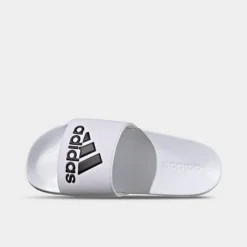 Men's Adidas Adilette Shower Slide Sandals Cloud White/Core Black/Cloud White - GZ3775 100 -Sports Fashion GZ3775 100 P5