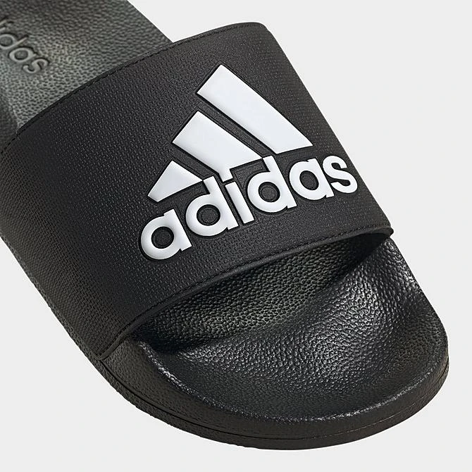 Men's Adidas Adilette Shower Slide Sandals Core Black/Footwear White/Core Black - GZ3779 001 3 Men's Adidas Adilette Shower Slide Sandals Core Black/Footwear White/Core Black - GZ3779 001 - Image 3