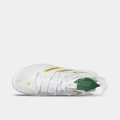 Men's Adidas Adizero Afterburner NWV Baseball Cleats White/Gold Metallic/White - GZ4581 100 10 Men's Adidas Adizero Afterburner NWV Baseball Cleats White/Gold Metallic/White - GZ4581 100 -Sports Fashion GZ4581 100 P5
