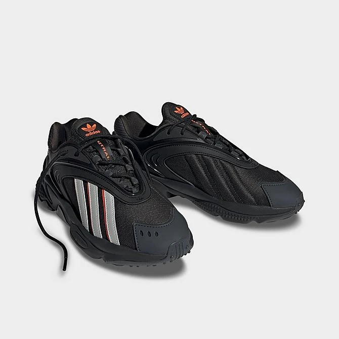 Men's Adidas Originals Oztral Casual Shoes Black/Silver Metallic/Solar Red - GZ9408 001 2 Men's Adidas Originals Oztral Casual Shoes Black/Silver Metallic/Solar Red - GZ9408 001 - Image 2