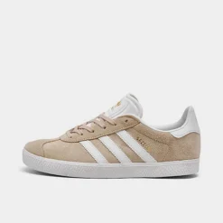 Girls' Big Kids' Adidas Originals Gazelle Casual Shoes Pink Tint/Cloud White/Cloud White - H01512 689