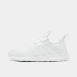 Women's Adidas Cloudfoam Pure 2.0 Running Shoes Cloud White/Cloud White/Grey - H04757 100