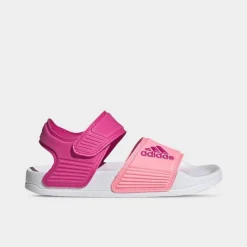 Little Kids' Adidas Adilette Sandals Lucid Fuchsia/Beam Pink/Pulse Mint - H06445 660