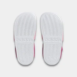 Little Kids' Adidas Adilette Sandals Lucid Fuchsia/Beam Pink/Pulse Mint - H06445 660 -Sports Fashion H06445 660 P6