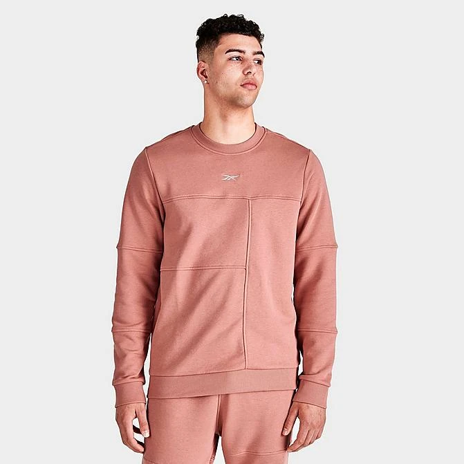 Reebok MYT Minimal Waste Crewneck Sweatshirt Canyon Coral - H54332 632 1 Reebok MYT Minimal Waste Crewneck Sweatshirt Canyon Coral - H54332 632