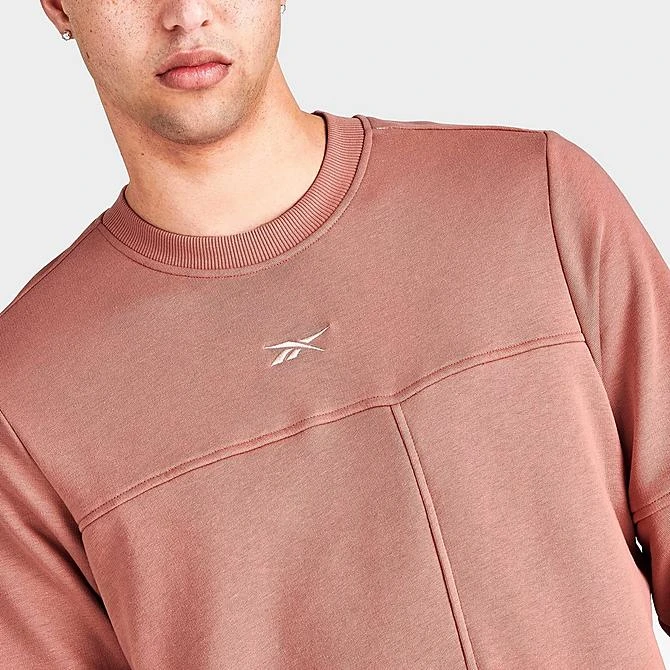Reebok MYT Minimal Waste Crewneck Sweatshirt Canyon Coral - H54332 632 6 Reebok MYT Minimal Waste Crewneck Sweatshirt Canyon Coral - H54332 632 - Image 6