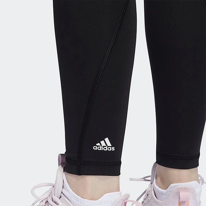 Women's Adidas Optime Training Tights Black - H64213 001 5 Women's Adidas Optime Training Tights Black - H64213 001 - Image 5
