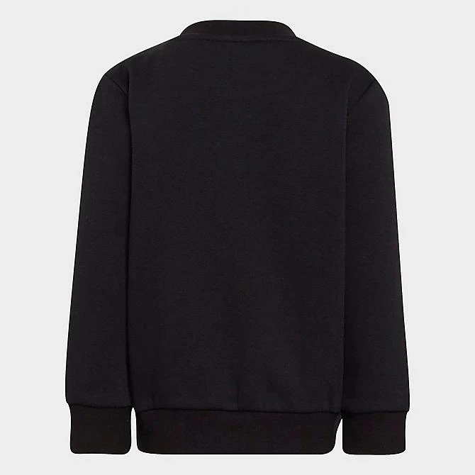 Little Kids' Adidas Originals Adicolor Crewneck Sweatshirt And Jogger Pants Set Black - HC9512 001 4 Little Kids' Adidas Originals Adicolor Crewneck Sweatshirt And Jogger Pants Set Black - HC9512 001 - Image 4