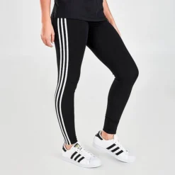 Women's Adidas Originals Adicolor Classics 3-Stripes Tights Black - HD2350 001 8 Women's Adidas Originals Adicolor Classics 3-Stripes Tights Black - HD2350 001 -Sports Fashion HD2350 001 M3