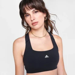 Women's Adidas Powerimpact Training Medium-Support Sports Bra Black/White - HI1287 001 10 Women's Adidas Powerimpact Training Medium-Support Sports Bra Black/White - HI1287 001 -Sports Fashion HI1287 001 M5