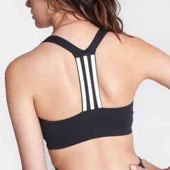Women's Adidas Powerimpact Training Medium-Support Sports Bra Black/White - HI1287 001 11 Women's Adidas Powerimpact Training Medium-Support Sports Bra Black/White - HI1287 001 -Sports Fashion HI1287 001 M6
