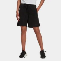 Women's Adidas ALL SZN Fleece Shorts Black - HJ7999 001