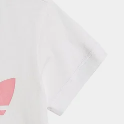Infant And Kids' Toddler Adidas Originals Trefoil T-Shirt And Shorts Set White/Bliss Pink - HK7480 100 6 Infant And Kids' Toddler Adidas Originals Trefoil T-Shirt And Shorts Set White/Bliss Pink - HK7480 100 -Sports Fashion HK7480 100 M3