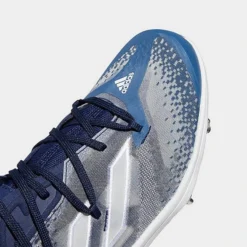 Men's Adidas Adizero Afterburner NWV Baseball Cleats Team Navy Blue/White/Wonder Steel - HP2177 415 8 Men's Adidas Adizero Afterburner NWV Baseball Cleats Team Navy Blue/White/Wonder Steel - HP2177 415 -Sports Fashion HP2177 415 P3