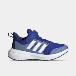 Little Kids' Adidas FortaRun 2.0 CloudFoam Stretch Lace Running Shoes Lucid Blue/White/Blue Fusion - HP5452P 420