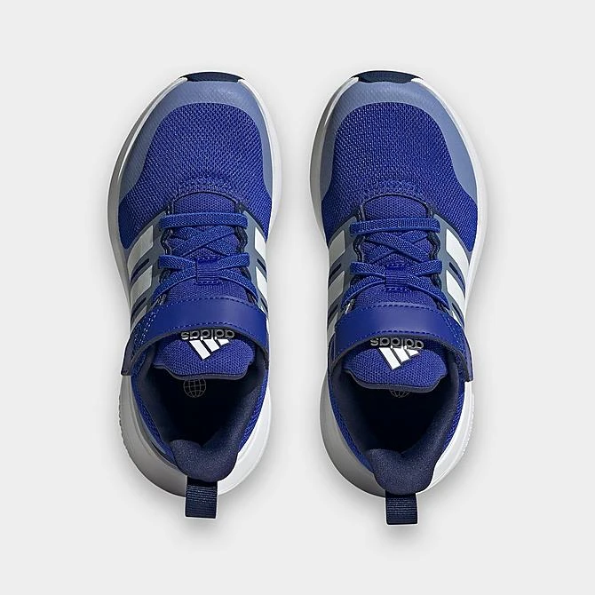 Little Kids' Adidas FortaRun 2.0 CloudFoam Stretch Lace Running Shoes Lucid Blue/White/Blue Fusion - HP5452P 420 5 Little Kids' Adidas FortaRun 2.0 CloudFoam Stretch Lace Running Shoes Lucid Blue/White/Blue Fusion - HP5452P 420 - Image 5