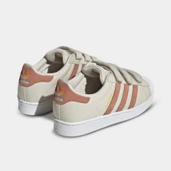 Little Kids' Adidas Originals Superstar Hook-and-Loop Casual Shoes Alumina/Clay Strata/Almost Yellow - HP6550 273 9 Little Kids' Adidas Originals Superstar Hook-and-Loop Casual Shoes Alumina/Clay Strata/Almost Yellow - HP6550 273 -Sports Fashion HP6550 273 P4