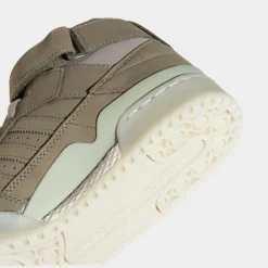 Men's Adidas Originals Forum Mid Casual Shoes Clay/Solid Grey/Sesame - HQ1508 020 -Sports Fashion HQ1508 020 P3