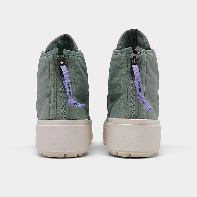 Women's Adidas Originals Nizza Bonega X Casual Shoes Silver Green/Core Black/Light Purple - HQ6042 338 4 Women's Adidas Originals Nizza Bonega X Casual Shoes Silver Green/Core Black/Light Purple - HQ6042 338 - Image 4
