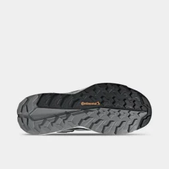 Men's Adidas Terrex Free Hiker 2 GORE-TEX Hiking Shoes Wonder Steel/Grey/Impact Orange - HQ8382 404 -Sports Fashion HQ8382 404 P6