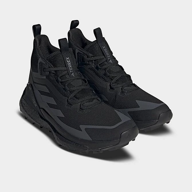 Men's Adidas Terrex Free Hiker 2 GORE-TEX Hiking Shoes Black/Grey/Grey - HQ8383 001 2 Men's Adidas Terrex Free Hiker 2 GORE-TEX Hiking Shoes Black/Grey/Grey - HQ8383 001 - Image 2