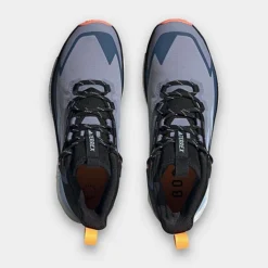 Men's Adidas Terrex Free Hiker 2 GORE-TEX Hiking Shoes Silver Violet/Blue Dawn/Black - HQ8385 538 -Sports Fashion HQ8385 538 P5