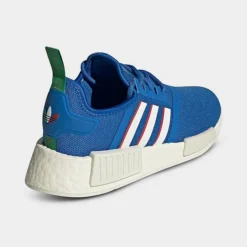 Big Kids' Adidas Originals NMD R1 Casual Shoes Bright Royal/Red/Off White - HQ9989 400 -Sports Fashion HQ9989 400 P4