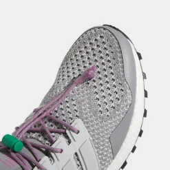 Men's Adidas UltraBOOST 1.0 DNA Running Shoes Grey/Light Solid Grey/Lucid Fuchsia - HR0071 036 -Sports Fashion HR0071 036 P3