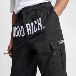Men's Hoodrich OG Trek Cargo Pants Black/White - HR0380 001 9 Men's Hoodrich OG Trek Cargo Pants Black/White - HR0380 001 -Sports Fashion HR0380 001 M4