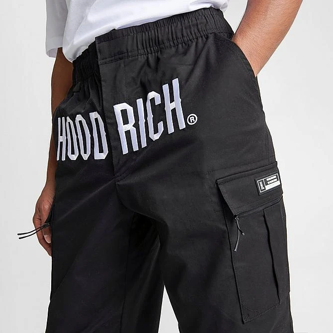 Men's Hoodrich OG Trek Cargo Pants Black/White - HR0380 001 4 Men's Hoodrich OG Trek Cargo Pants Black/White - HR0380 001 - Image 4