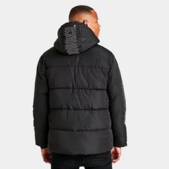 Men's Hoodrich Wraith Puffer Jacket Black - HR0493 BLK -Sports Fashion HR0493 BLK M4