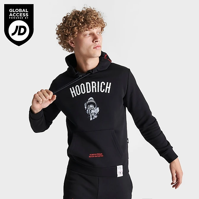 Men's Hoodrich OG Liberty Graphic Pullover Hoodie Black - HR0672 001 1 Men's Hoodrich OG Liberty Graphic Pullover Hoodie Black - HR0672 001