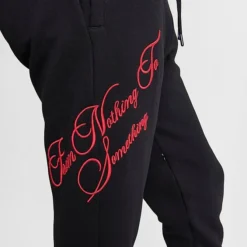 Men's Hoodrich OG Liberty Graphic Jogger Pants Black - HR0673 001 -Sports Fashion HR0673 001 M6