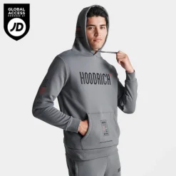 Men's Hoodrich OG Akira V6 Hoodie Lava Smoke/Black/Mars Red - HR0676 060