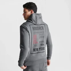 Men's Hoodrich OG Akira V6 Hoodie Lava Smoke/Black/Mars Red - HR0676 060 -Sports Fashion HR0676 060 M4