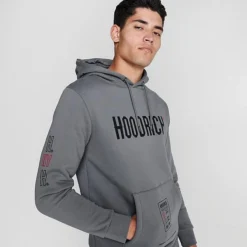 Men's Hoodrich OG Akira V6 Hoodie Lava Smoke/Black/Mars Red - HR0676 060 -Sports Fashion HR0676 060 M5