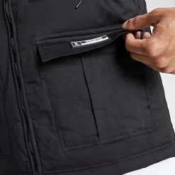 Men's Hoodrich OG Trek Utility Vest Black/White - HR0750 001 -Sports Fashion HR0750 001 M6