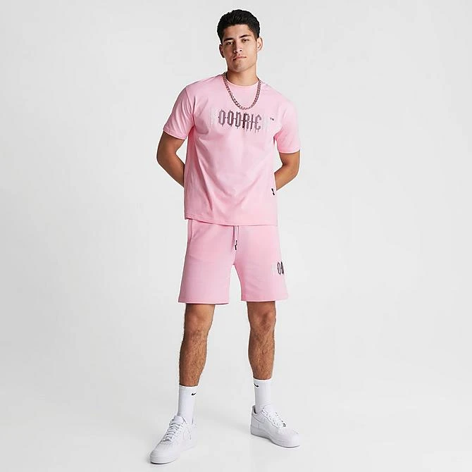 Men's Hoodrich OG Dash T-Shirt Rose/White/Grey/Black - HR0955 600 2 Men's Hoodrich OG Dash T-Shirt Rose/White/Grey/Black - HR0955 600 - Image 2