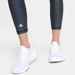 Women's Adidas Optime Shine 7/8 Track Tights Black - HR2912 001 -Sports Fashion HR2912 001 M6