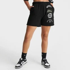 Women's Hoodrich Match Shorts Black/White - HW0009 001