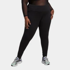 Women's Adidas Originals Adicolor Essentials Tights (Plus Size) Black - IA6469 001