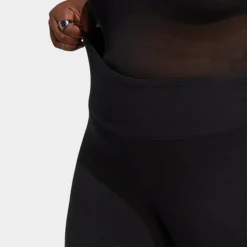 Women's Adidas Originals Adicolor Essentials Tights (Plus Size) Black - IA6469 001 -Sports Fashion IA6469 001 M5