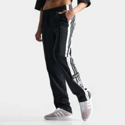 Women's Adidas Adicolor Adibreak Snap Track Pants Black - IB5924 001