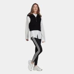 Women's Adidas Originals Adicolor Classics 3-Stripes Leggings Black - IB7383 001 7 Women's Adidas Originals Adicolor Classics 3-Stripes Leggings Black - IB7383 001 -Sports Fashion IB7383 001 M3